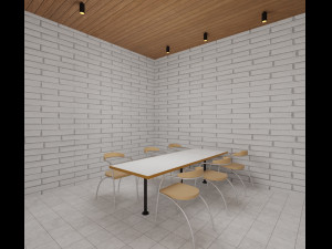 coffee shop Modelo 3D
