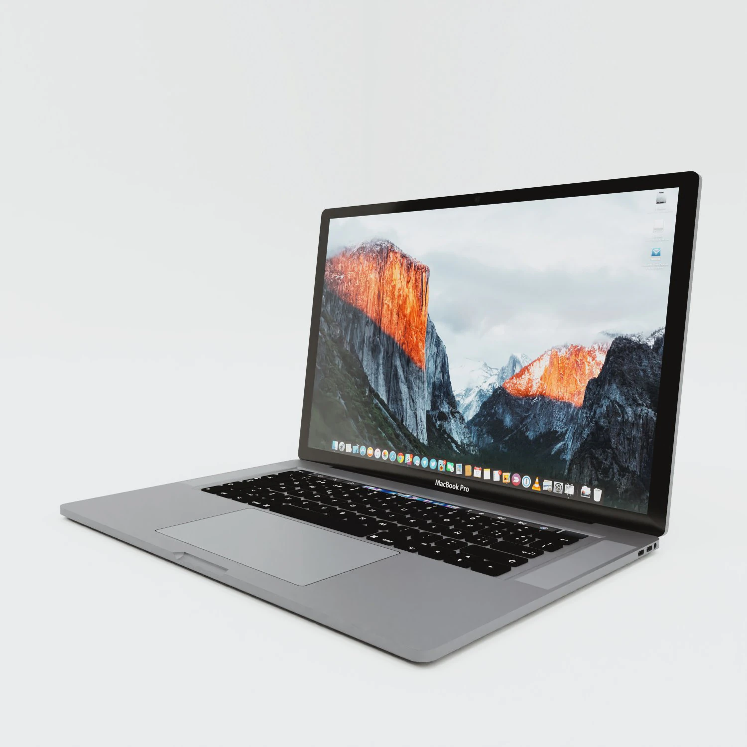 apple macbook pro 3D Model .c4d .max .obj .3ds .fbx .stl .blend 
