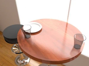 レストランバーカフェパブ 3Dモデル