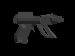 auto pistol 3D Model