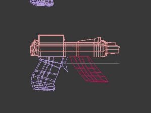 auto pistol 3D Model