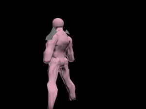 man  robotic man  armour 3D Model