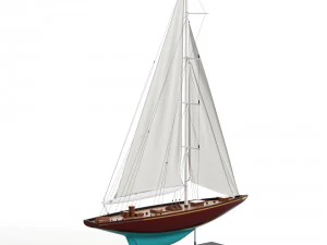 sailing yacht model 3D Model