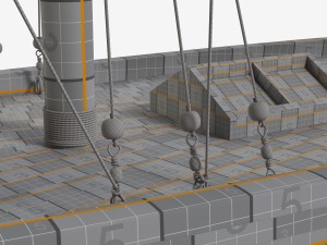 sailing yacht model 3D 모델