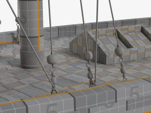 sailing yacht model 3D Model