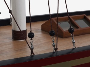 sailing yacht model 3D 모델