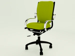3 chairs set 3D Model