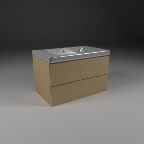 washbasin 3D Model .c4d .max .obj .3ds .fbx .stl .blend 
