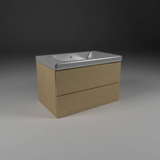 washbasin 3D Model .c4d .max .obj .3ds .fbx .stl .blend 