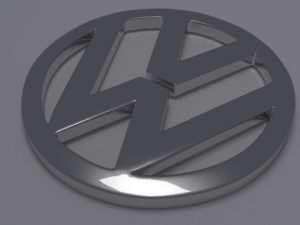volks wagen logo Modèle 3D