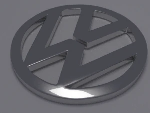 logo Volkswagen Model 3D
