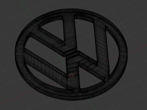 volks wagen logo 3D Model