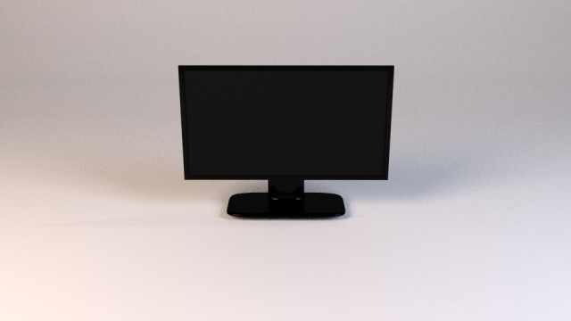monitor Modello 3D .c4d .max .obj .3ds .fbx .stl .blend 