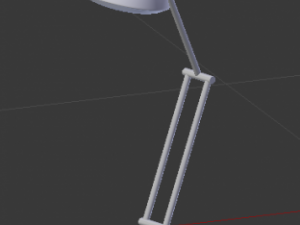 office desk lamp 3D Модель