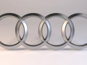 logo audi Model 3D