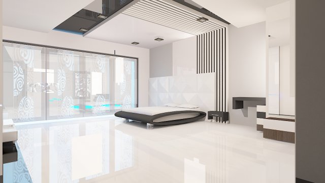 bedroom Modelo 3D .c4d .max .obj .3ds .fbx .stl .blend 