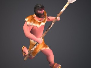 wild human 3D Model
