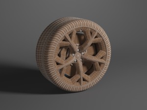 jaguar f-type r wheel 3D Model