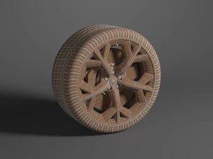 колесо jaguar f-type r 3D Модель