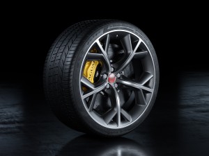 jaguar f-type r wheel Model 3D