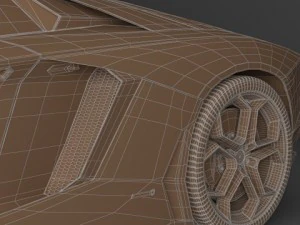 lamborghini aventador lp 7004 3D Model