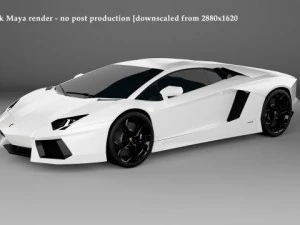 lamborghini aventador lp 7004 3D Model