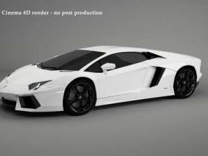 lamborghini aventador lp 7004 3D Model