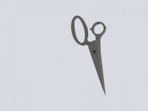 scissor 3D मॉडल