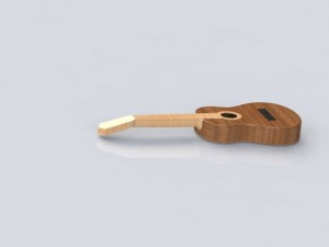 guitar Modèle 3D
