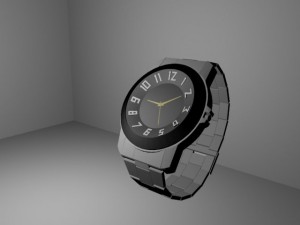 wrist watch by 3akoh 3D-Modell