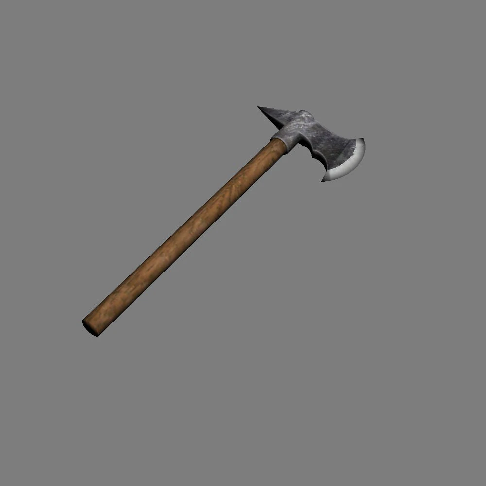 axe 3D Model .c4d .max .obj .3ds .fbx .stl .blend 