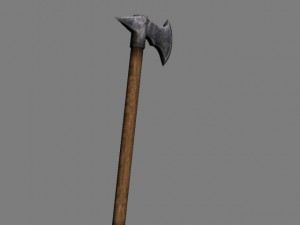axe Modello 3D