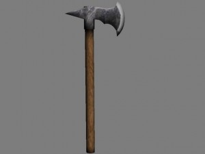 axe Modello 3D