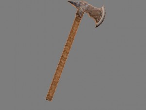 axe Modello 3D