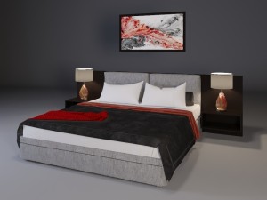 design bed Modelo 3D