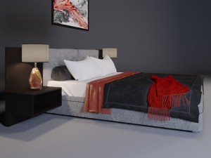 design bed Model 3D