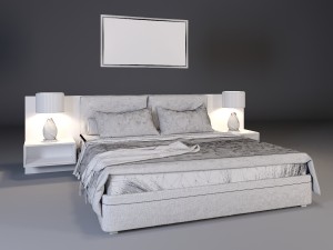 design bed Model 3D