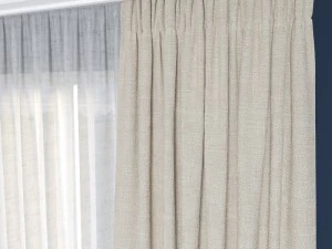 curtain contemporary 3D Model