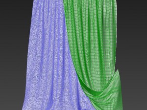 curtains classic 3D Model
