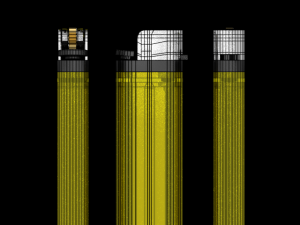 disposable lighter 3D 模型