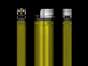 wegwerp aansteker 3D Model