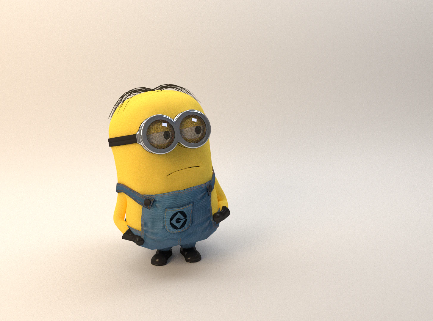 minion 3D Model .c4d .max .obj .3ds .fbx .stl .blend