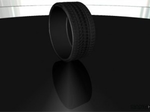 pirelli p zero silver 3D Model