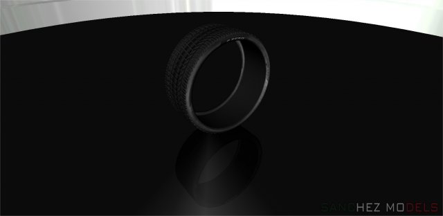 pirelli p zero silver 3D Model .c4d .max .obj .3ds .fbx .stl .blend 