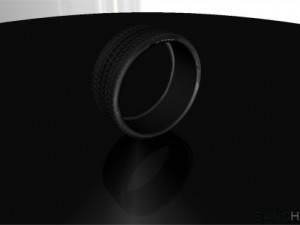 pirelli p zero silver Model 3D