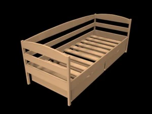 letto nota plus Modello 3D