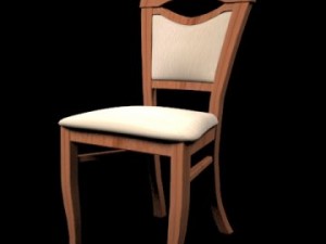chair valeriya Modello 3D