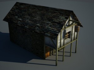 old house 3D Model