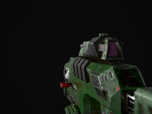 sci fi kinetic rifle 3D Model