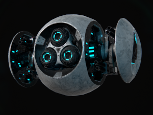 battle drone 3D Model